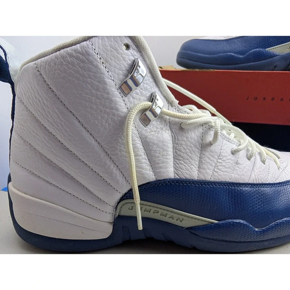 Size 13 - Air Jordan 12 Retro French Blue 2016 Men's High Top Leather 130690-113